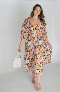 Wildflower Willow Smocked Bodice Dress