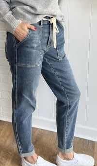 Drawstring Jogger Judy Jeans