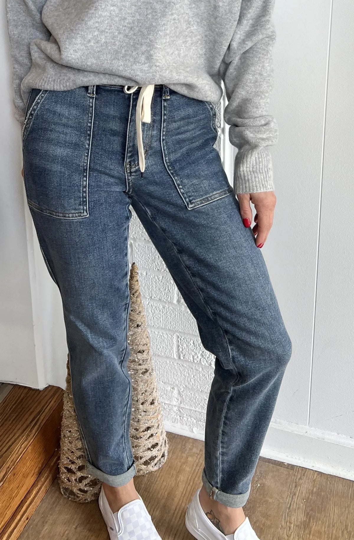 Drawstring Jogger Judy Jeans