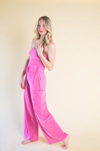 Tubular Jumpsuit Pink