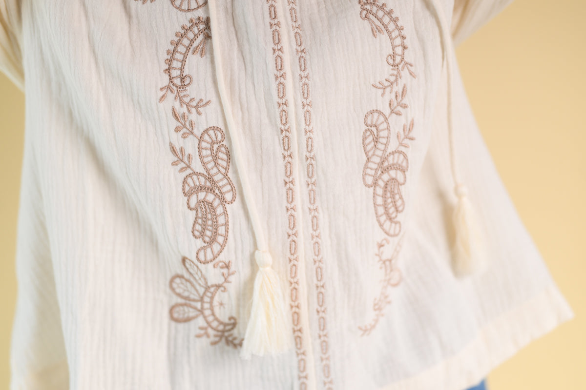 Nature’s Embrace Gauze Top