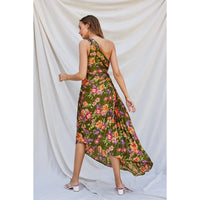 Willow Garden One Shoulder Dress