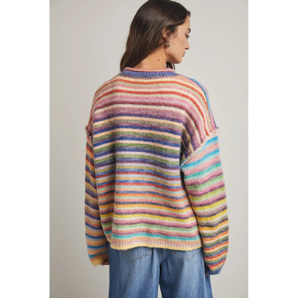 Rainbow Rush Button Cardigan