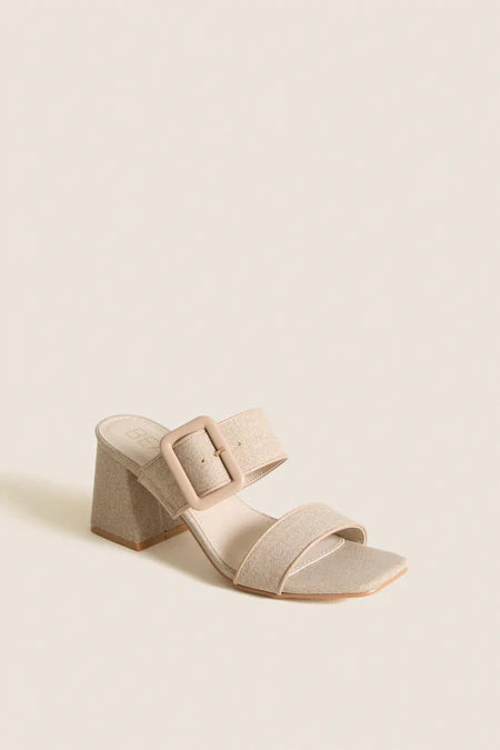 Lucy Block Heel Sand
