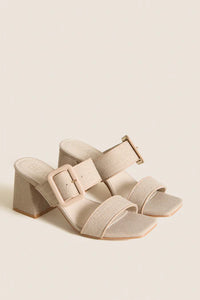 Lucy Block Heel Sand