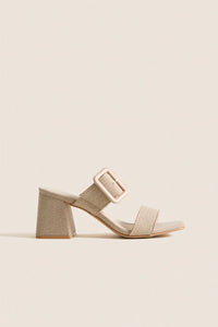 Lucy Block Heel Sand