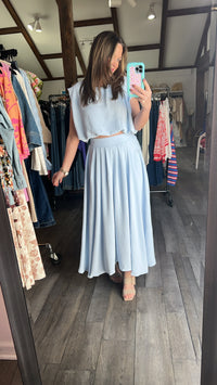 Shell Belle Set Baby Blue