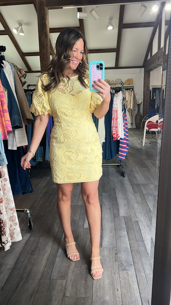 Elly Yellow Dress