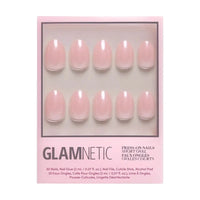 Pinch Me Press-On Nails | Short Oval | Blush Pink Glazed