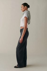 NCE Wide Leg Jeans Greyscale