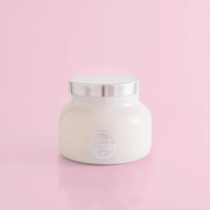 White Signature Jar Candle