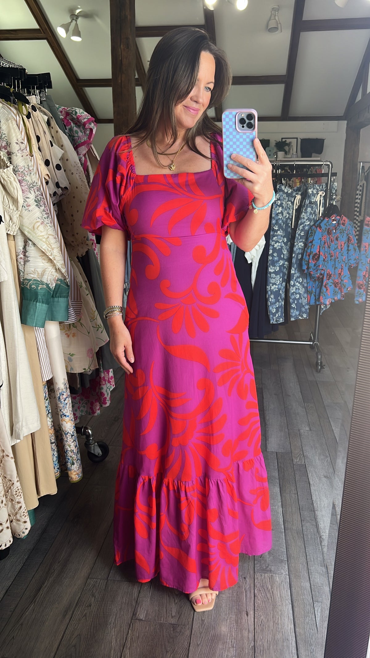 Arona Floral Maxi Dress