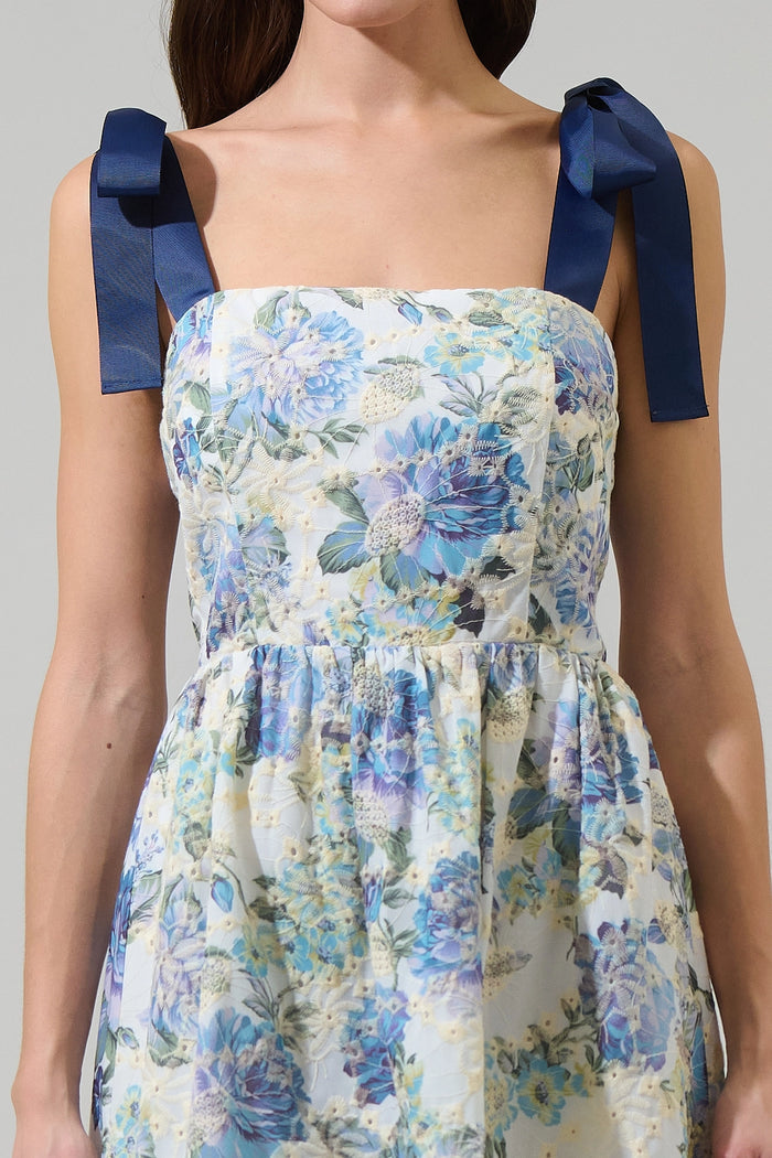 Zaidy Eyelet Mini Dress