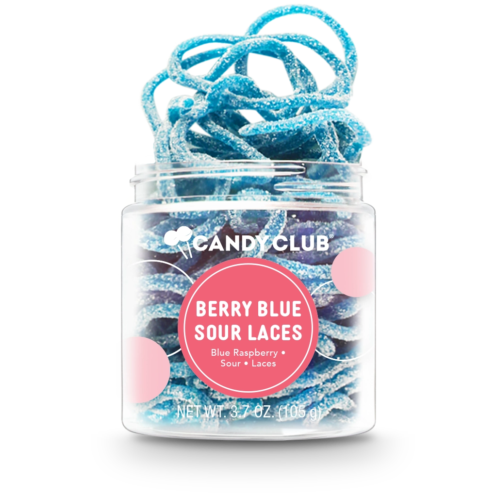 Candy Club Berry Blue Sour Laces