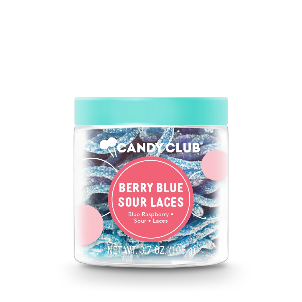 Candy Club Berry Blue Sour Laces