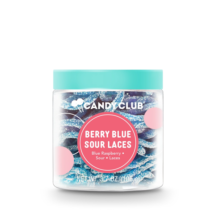 Candy Club Berry Blue Sour Laces