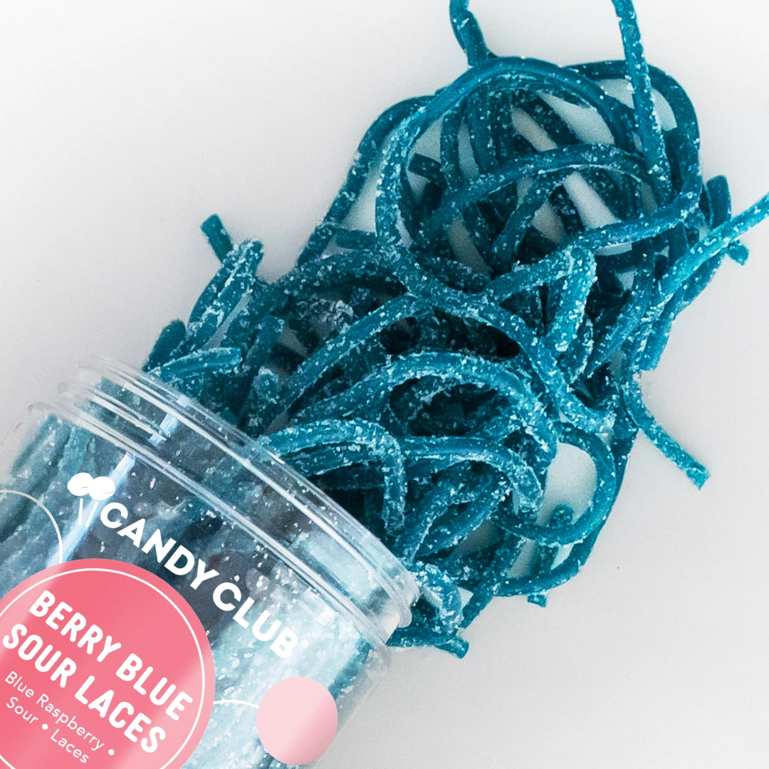 Candy Club Berry Blue Sour Laces