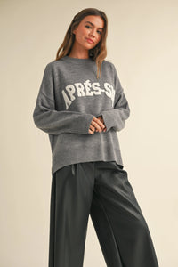 Apres Ski Letter Sweater