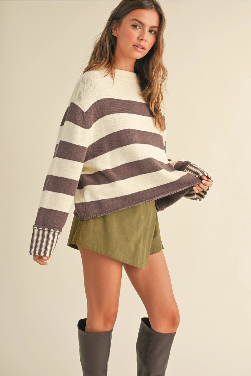 Miou Stripe Sweater