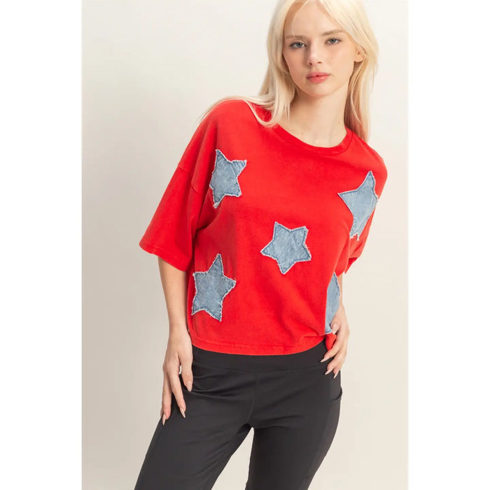 Red Star Spangle Tee