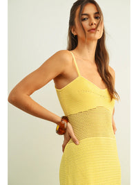 Nothing But Net Knit Dress- 2 colors
