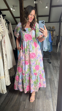 Pink Belle of the Garden Dress