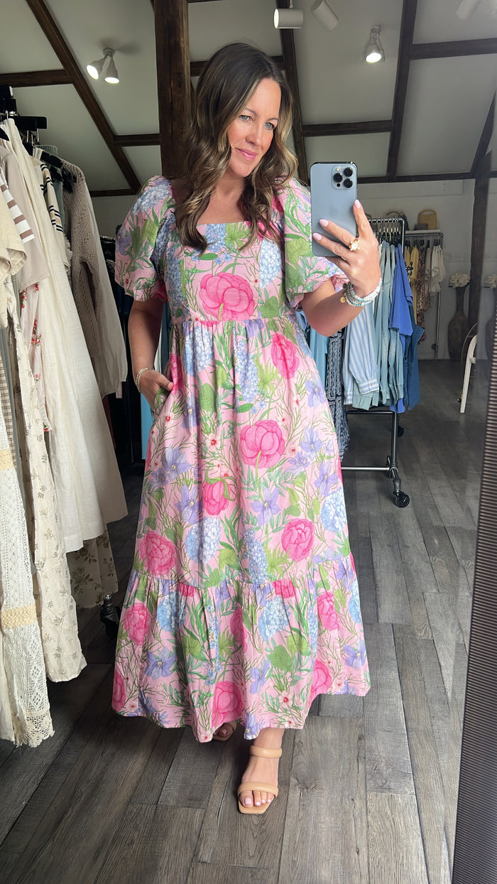 Pink Belle of the Garden Dress