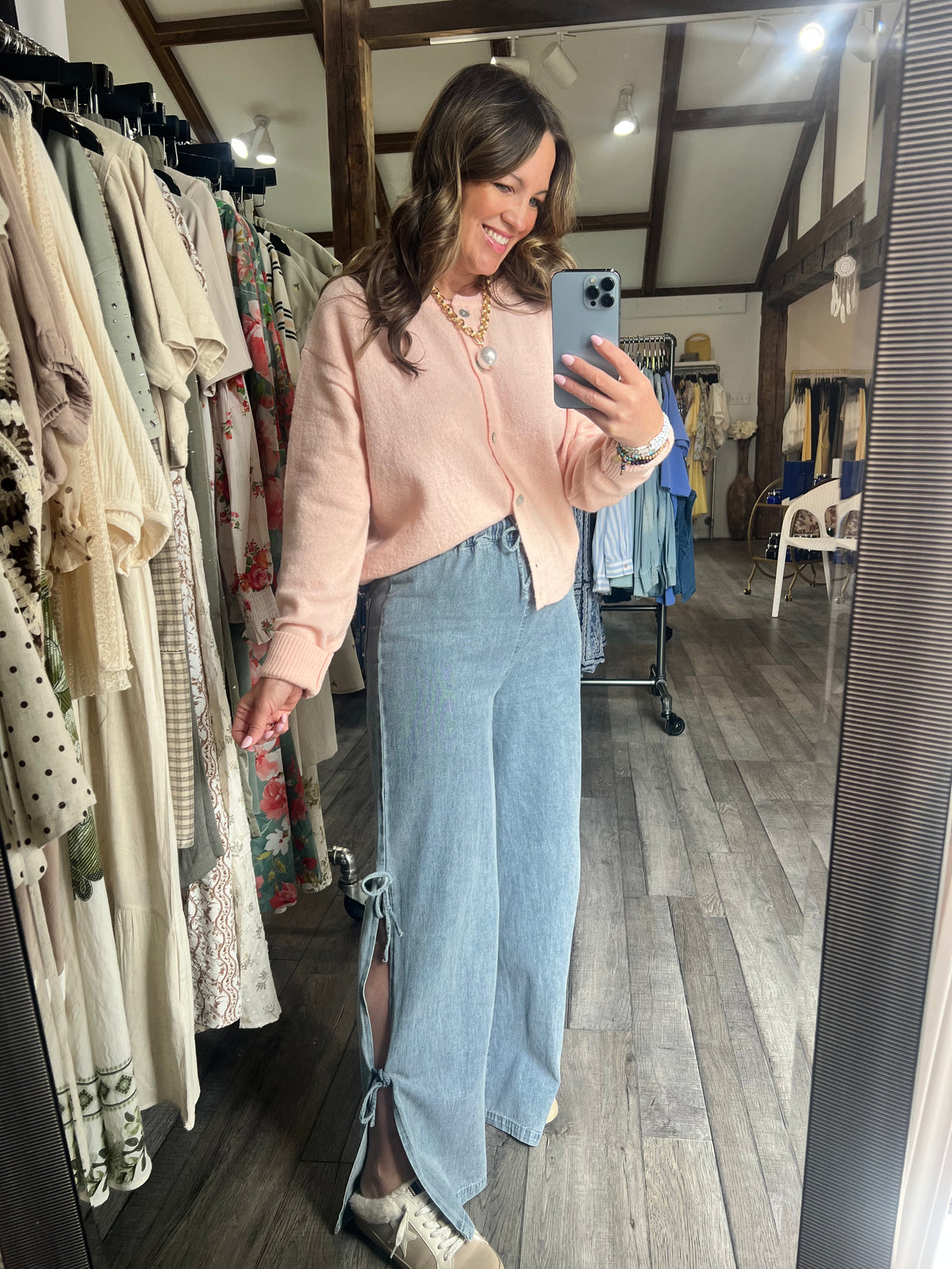 Greyson Crew Neck Cardigan-4 colors
