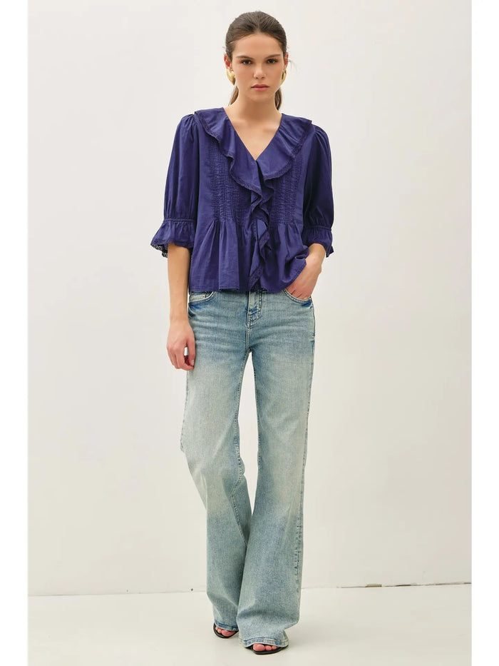 Indi Ruffle Blouse