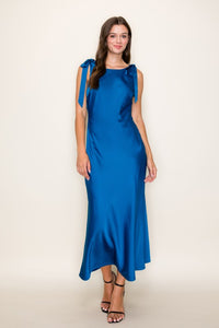 Cerulean Charm Midi Dress
