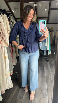 Indi Ruffle Blouse