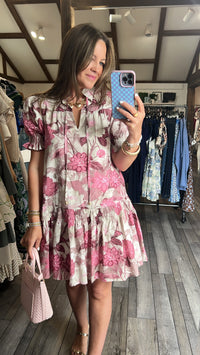 Dusky Petal Dress