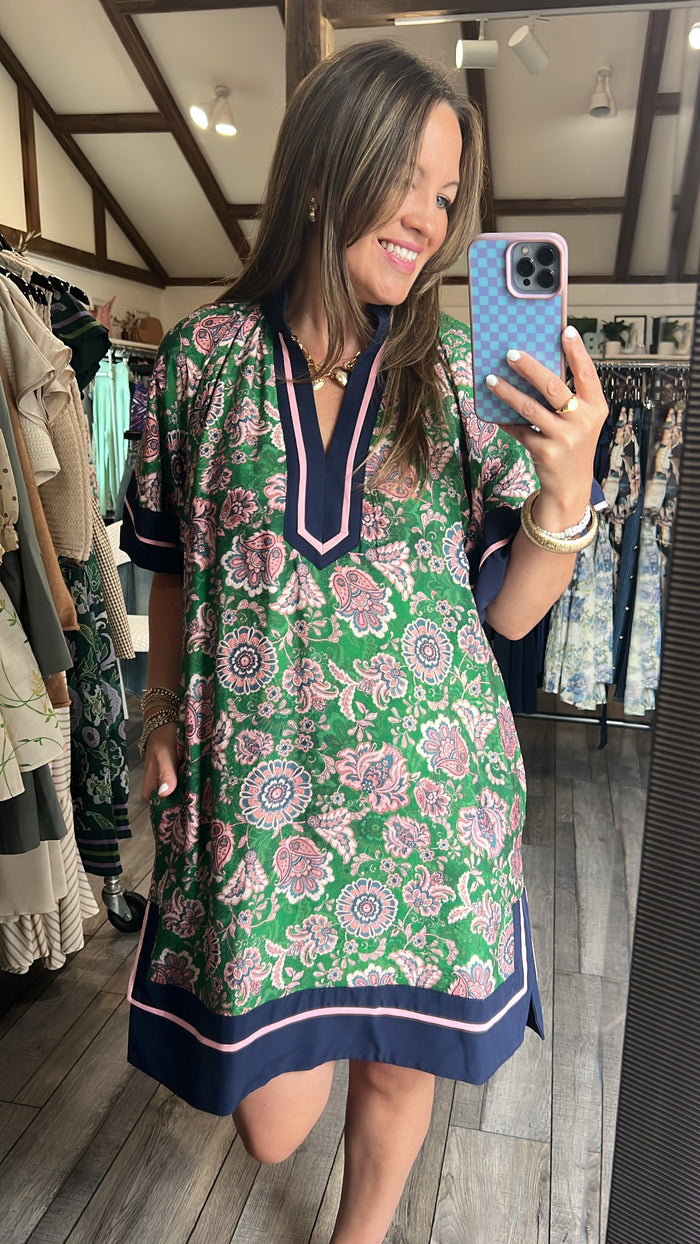 Paisley Petals Twilight Dress