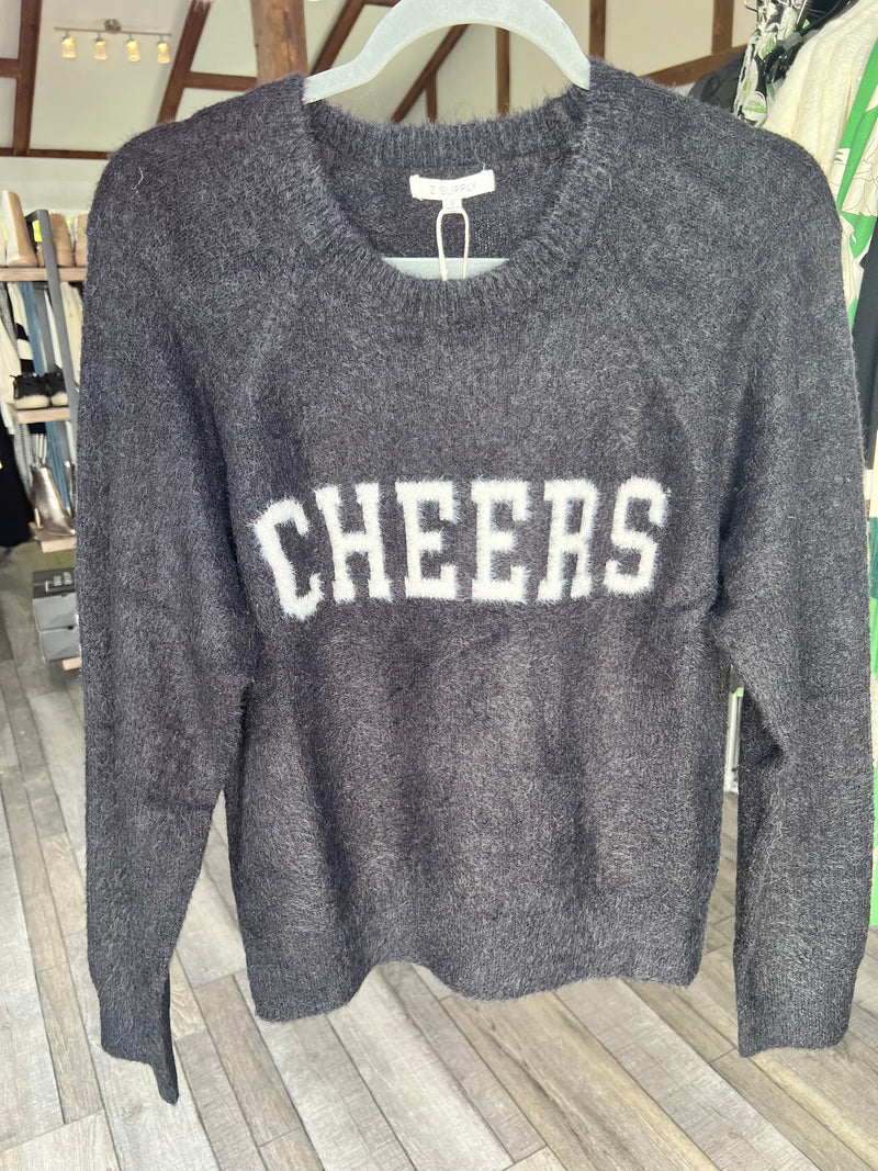 Lizzy Cheers Sweater Black