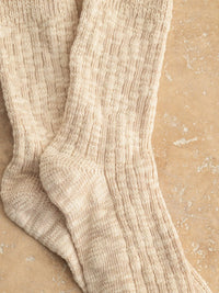 Oatmeal Cookie Cozy Sock