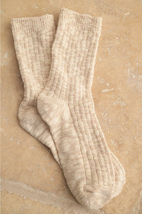 Oatmeal Cookie Cozy Sock