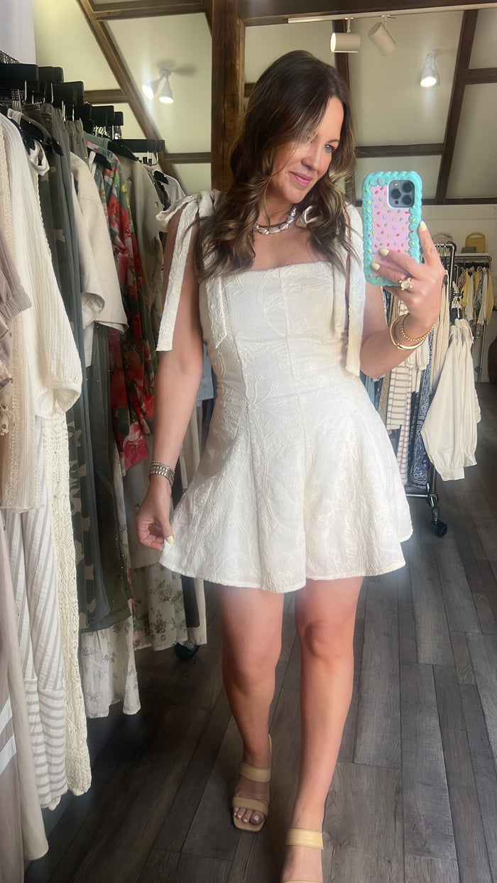 Sweet Cream Escape Romper