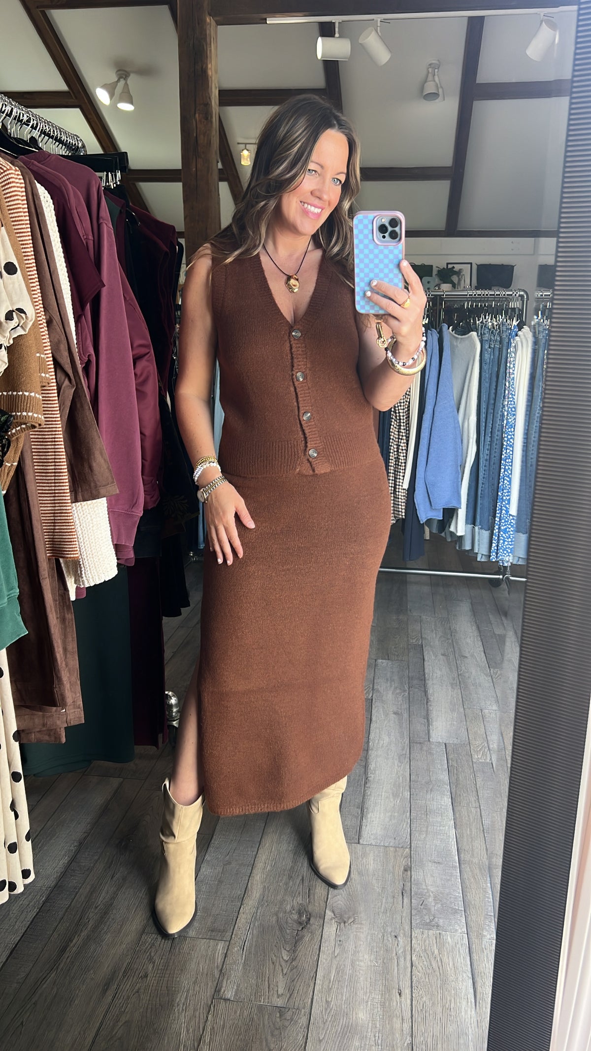 The Autumn Edit Sweater Vest Set