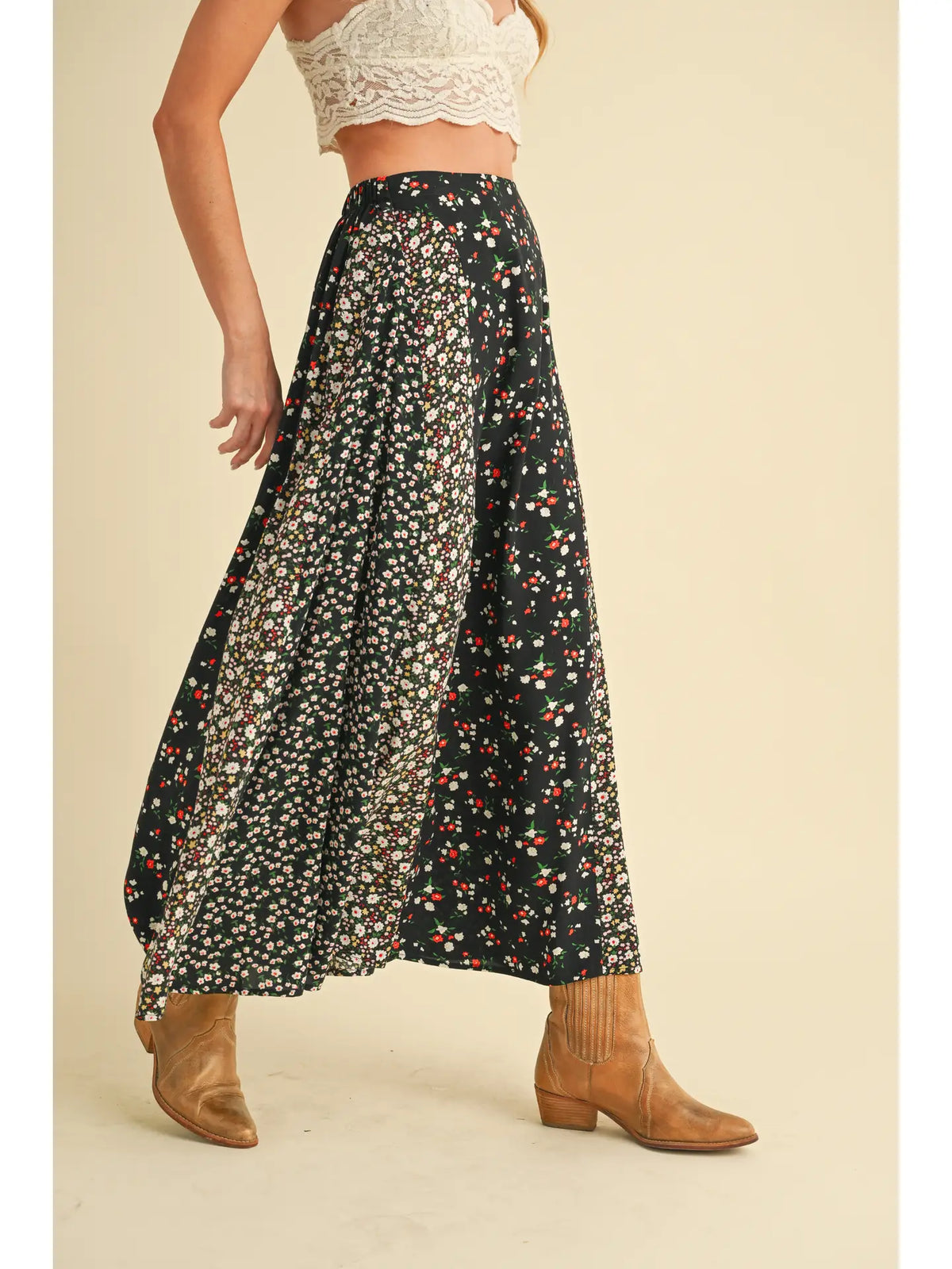 Melanie Floral Flow Skirt