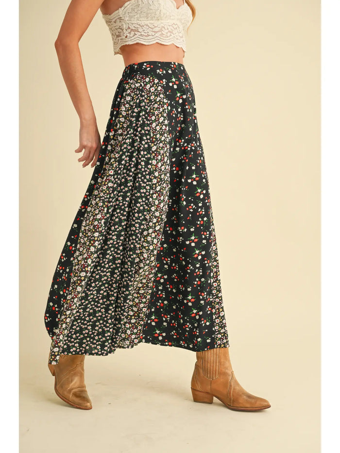 Melanie Floral Flow Skirt