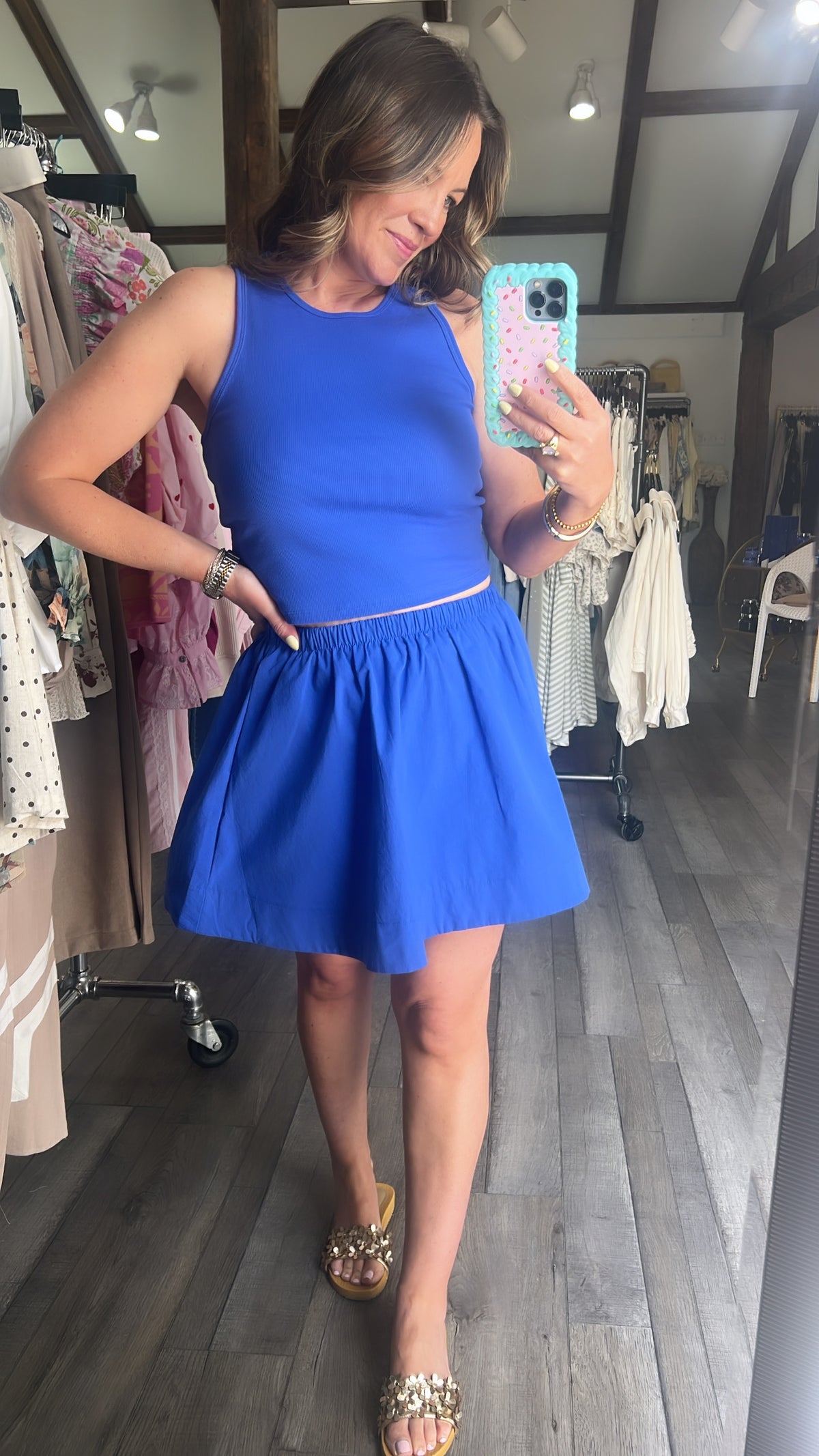 Cobalt & Co Tank & Skirt Set