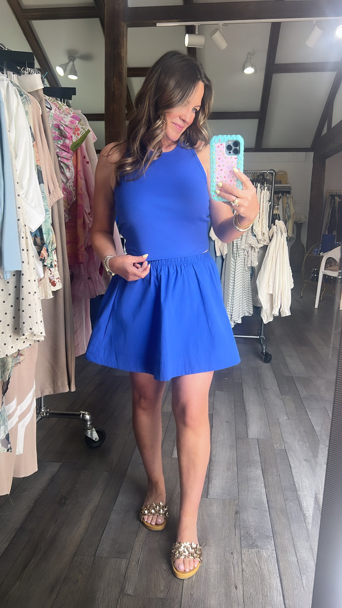 Cobalt & Co Tank & Skirt Set