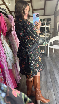 Noir Bloom Dress