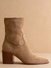 The Vienna Latte Sleek Ankle Bootie
