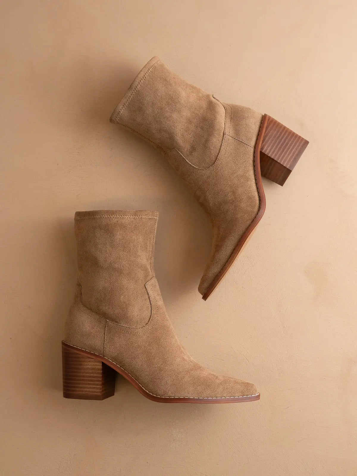 The Vienna Latte Sleek Ankle Bootie