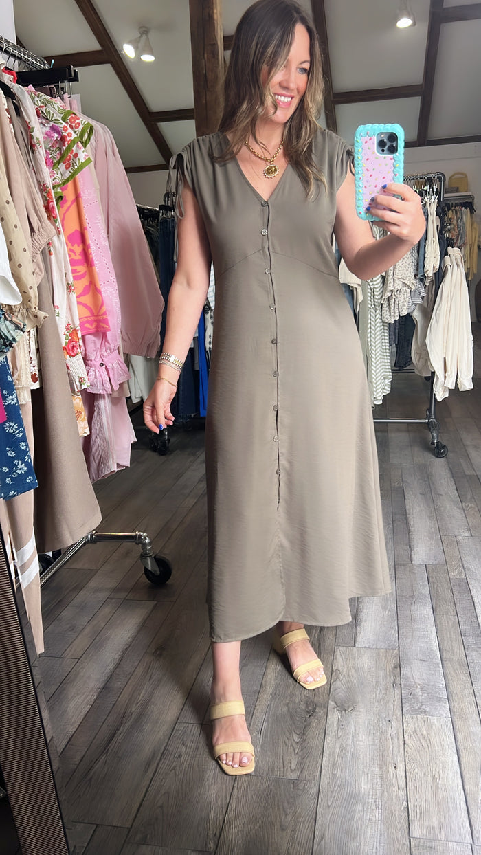 Khaki Annie Dress