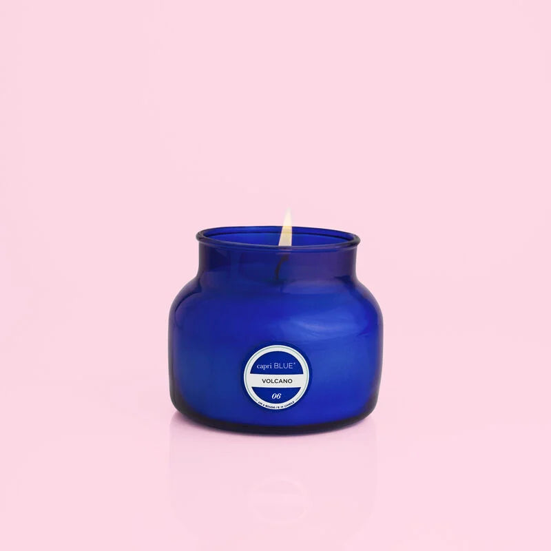 Blue Petite Jar-Volcano