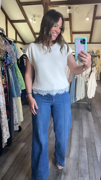 Sunday Stroll Lace Top