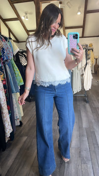 Sunday Stroll Lace Top