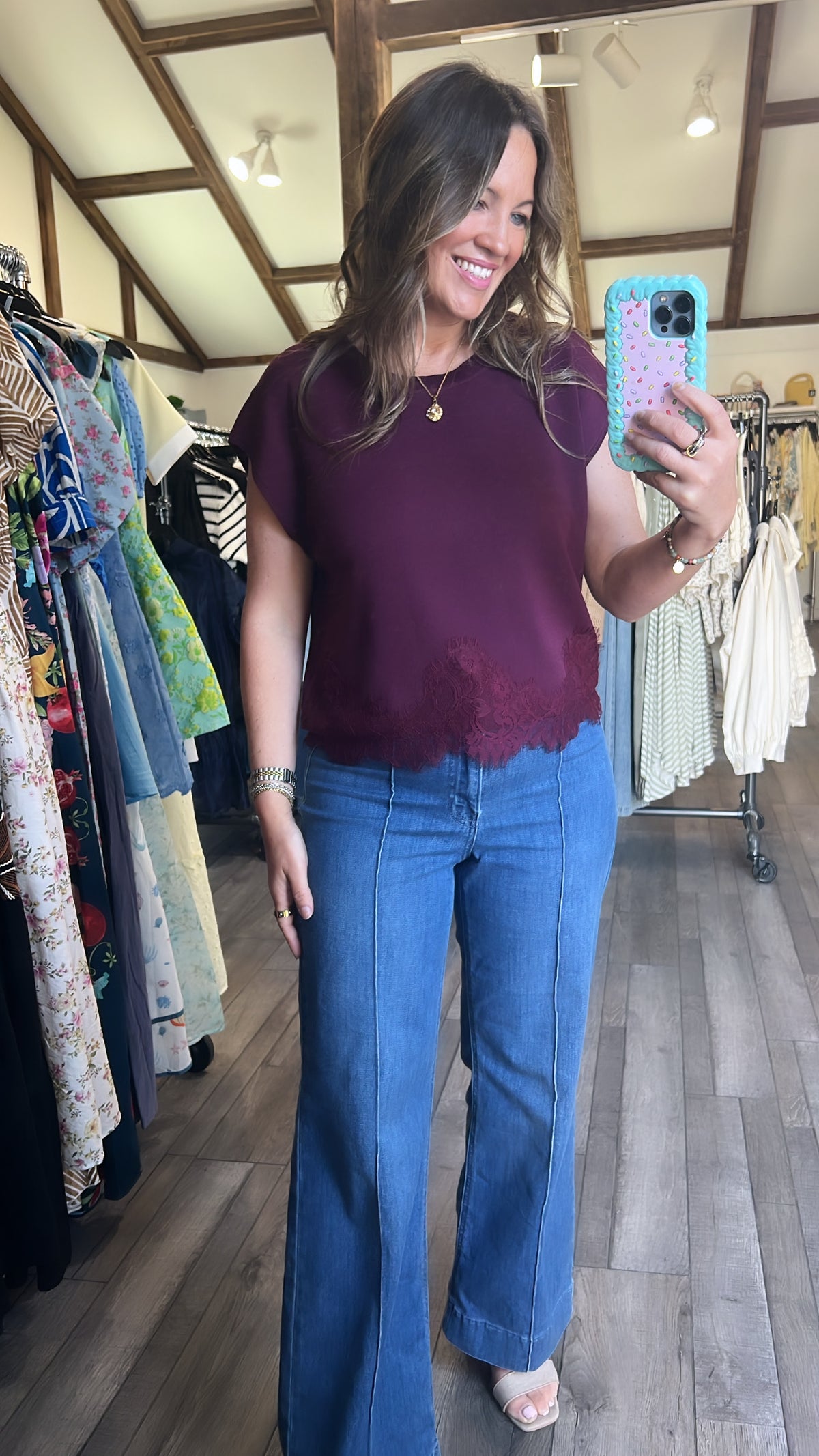 Sunday Stroll Lace Top